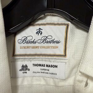 Brooks Brothers White Luxury Shirt